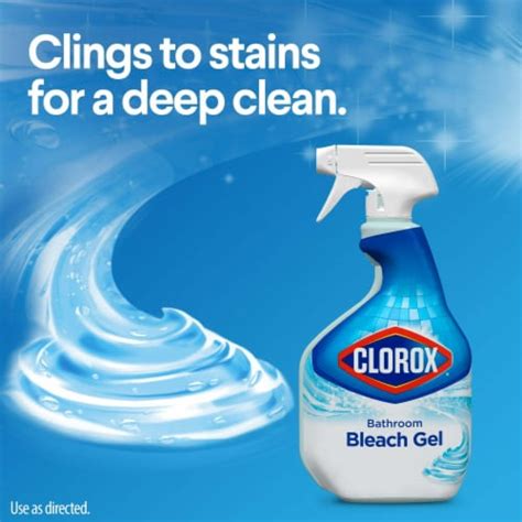 Clorox Bathroom Bleach Gel Multi Surface Cleaner Spray 1 Pack30 Oz
