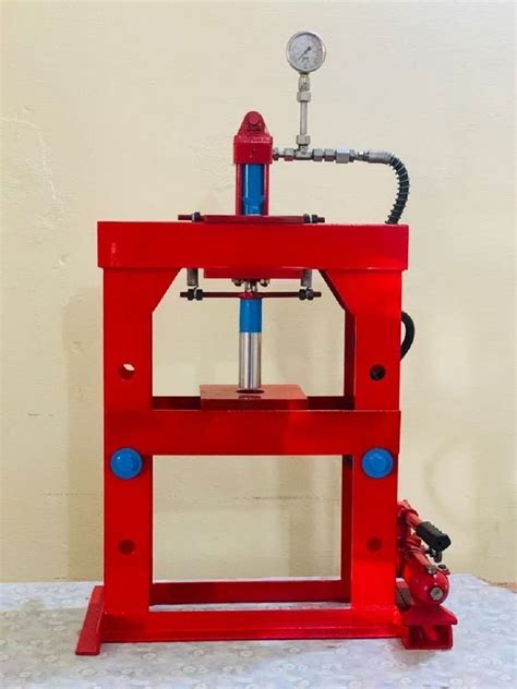 Mild Steel H Frame Hydraulic Press Machine Capacity Ton At