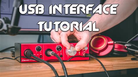 How To Setup A Focusrite Usb Audio Interface Focusrite Clarett 2pre