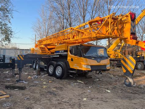 XCMG XCMG XCT80 80 Ton Used Mobile Truck Crane Mobile Crane Mounted For