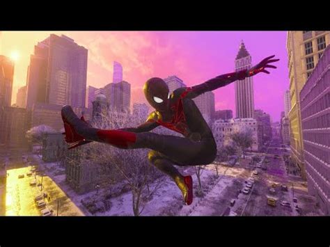 Marvel S Spider Man Miles Morales Advanced Tech Suit Free Roam Combat