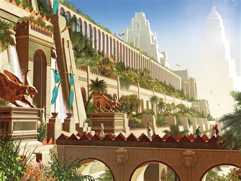 Hanging Gardens Of Babylon Clipart Free Images At Vector
