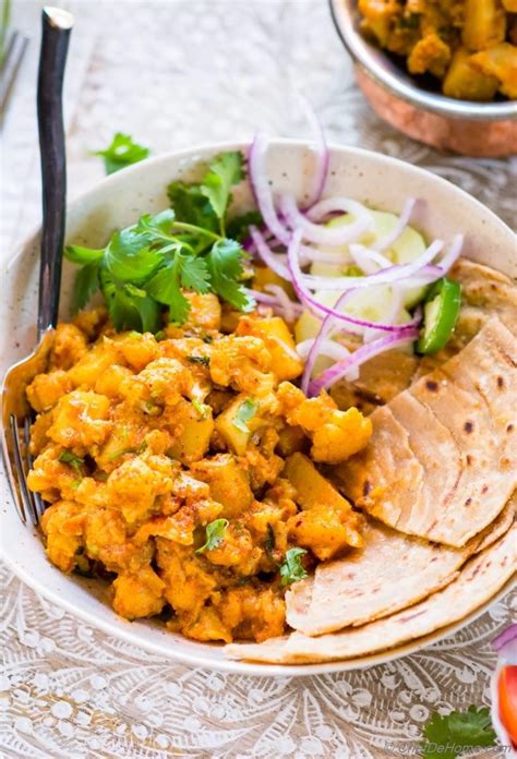 Aloo Gobi Cauliflower Potato Curry Recipe ChefDeHome