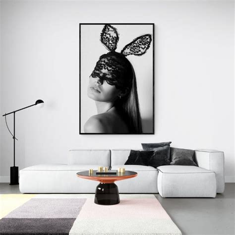 Nude Playboy Painting Etsy Nederland