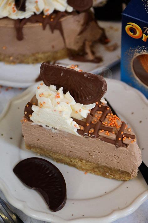 No Bake Terry S Chocolate Orange Cheesecake