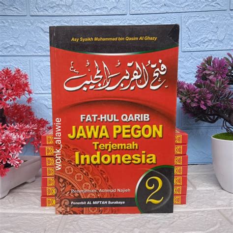 Jual Fathul Qorib Terjemah Jilid Fathul Qorib Makna Jawa Pegon