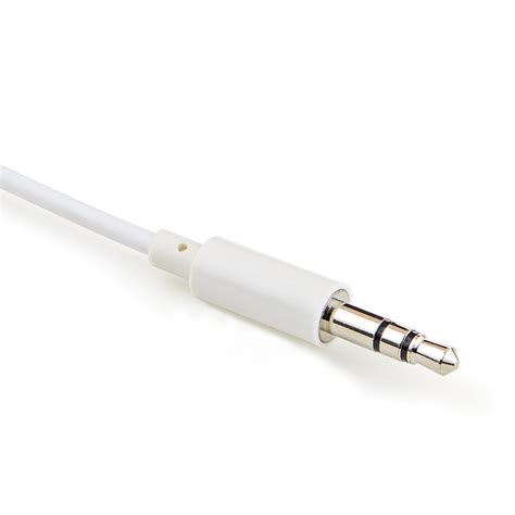 Startech Muy1mffadpw White Slim Min Ijack Headphone Splitter Cable Adapter