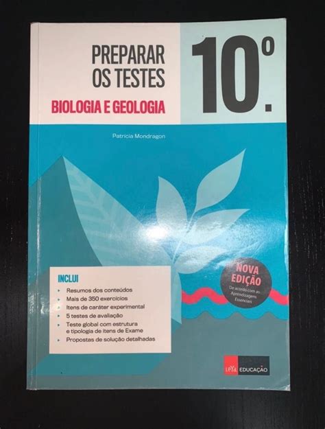 Livro Preparar Os Testes Biologia E Geologia Ano Vila Do Conde