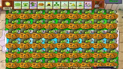 Plants Vs Zombies Last Stand Endless Flags 1 5 All Armored Gatling