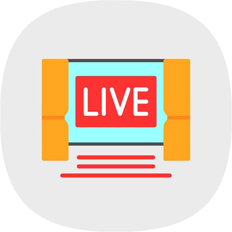 Live Vector Icon Design 25992156 Vector Art at Vecteezy