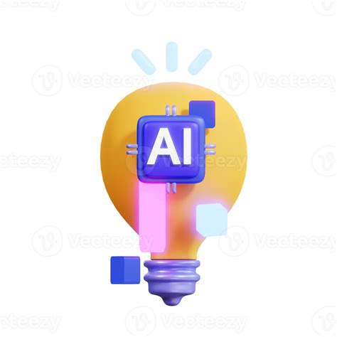 Artificial Intelligence 3d Icon 27193106 Png