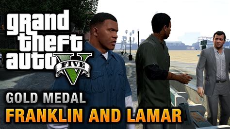 Gta 5 Intro And Mission 1 Franklin And Lamar 100 Gold Medal