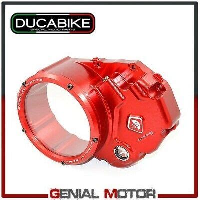 Carter Embrayage Bain Huile Transp Rouge Ducabike Ducati Scrambler Full