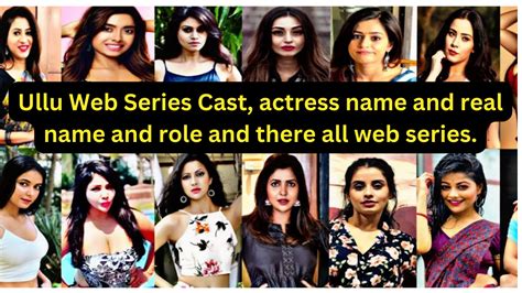 Exploring The Ullu Web Series Cast: A Detailed Insight
