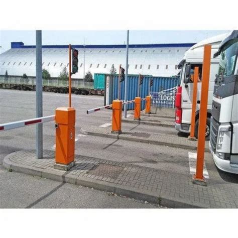 Essl Yellow Aluminium Pneumatic Barrier For Toll Plaza At Rs In