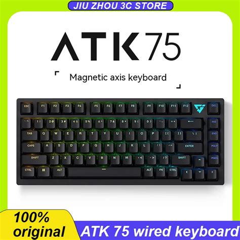 Atk Mechanical Keyboard Wired Single Mode Magnetic Switch Rgb Gasket Hot Swap Pbt Keycap Rt