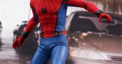 Toyhaven Hot Toys MMS Spider Man Homecoming Th Tom Holland As Spider Man Action Figure