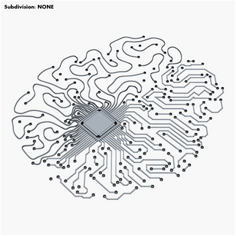 ArtStation - Artificial Intelligence Circuit Brain M 1 | Resources