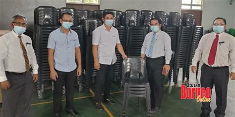 Smk Keningau 2 Terima 100 Kerusi Plastik Untuk Pelajar Duduki Spm