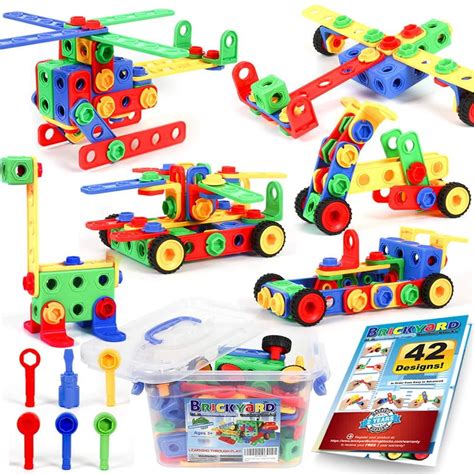 163 Piece STEM Toys Kit, Educational Construction ...