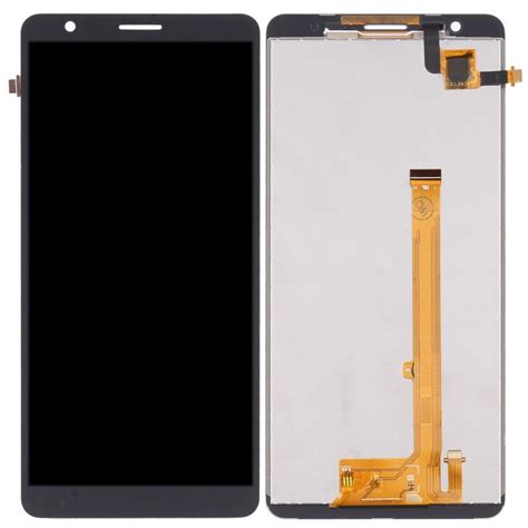 Lcd With Touch Screen For Zte Blade A Plus Black By Maxbhi