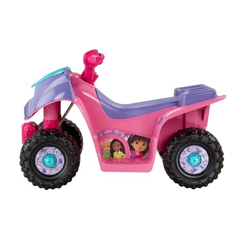 Fisher Price Power Wheels Nickelodeon Dora And Friends Lil Quad 6v