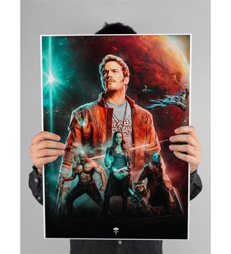 Galaksinin Koruyucular Poster X Cm Guardians Of The Galaxy Afi