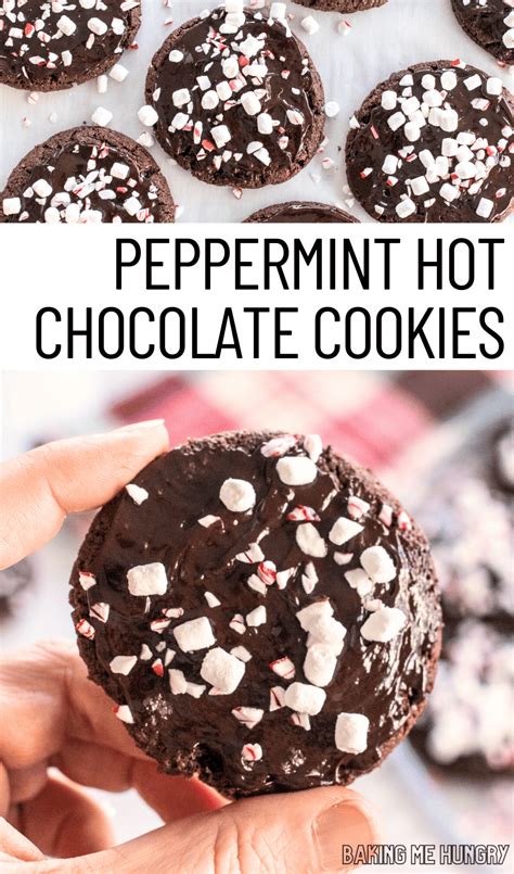 Peppermint Hot Chocolate Cookies Recipe