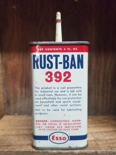 Esso Rust Ban 392 4oz Etsy
