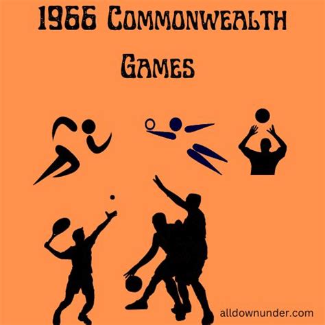 1966 Commonwealth Games Kingston Jamaica All Down Under