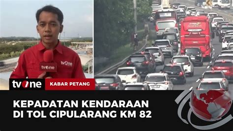 Masuki Libur Panjang Arus Lalin Di Tol Cipularang Padat Merayap