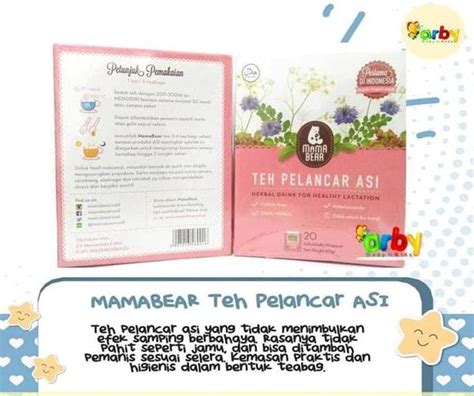 Jual Mamabear Teh Pelancar Asi Asi Booster Praktis Di Lapak Lait Store