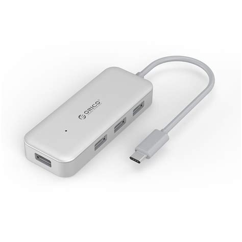 ORICO Концентратор Type-C с 4 портами USB 3.0 | ORICO