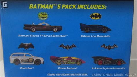 GeekMatic Hot Wheels Pack Batman Series
