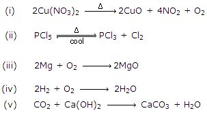 Write Balanced Chemical Equation I Decomposition Of Copper Nitrate