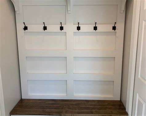 Farmhouse Hall Tree With Drawers Mudroom Locker Custom Size And Color