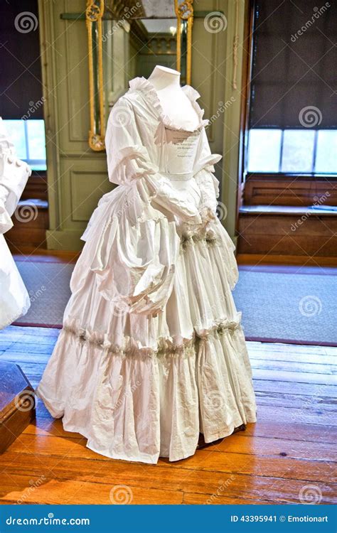 White Baroque Style Clothes At Hampton Court Editorial Photo Image Of