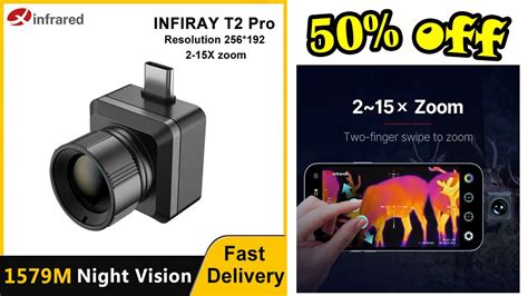 InfiRay Xinfrared T2 PRO Thermal Imager Hunting Camera 1579m Infrared