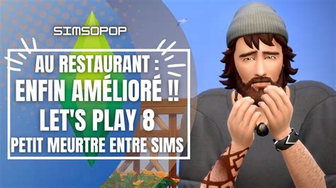 Let S Play Au Restaurant Petit Meurtre Entre Sims Mod Carl S