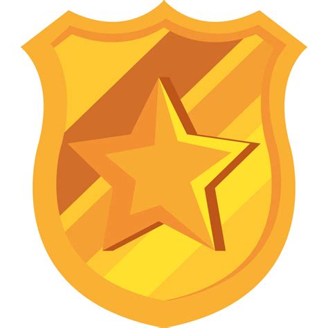 Golden Law Shield 24090019 Png