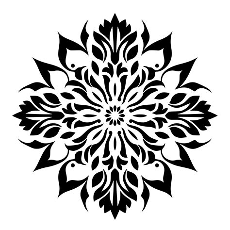 Holiday Snowflake Svg File For Cricut Silhouette Laser Machines