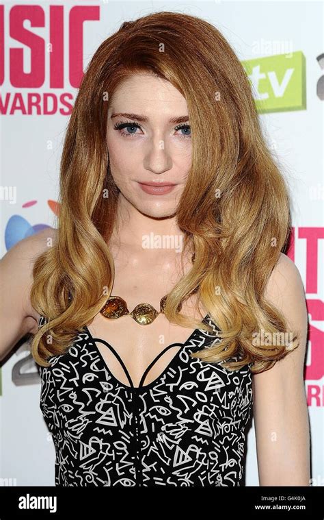 Nicola Roberts Arriving At The Bt Music Awards Hi Res Stock Photography