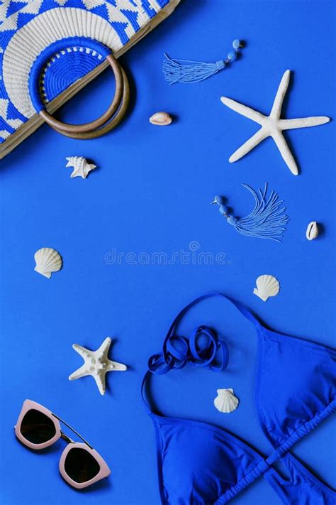Woman S Beach Accessories Bikini Bag Sunglasses Earrings Starfish