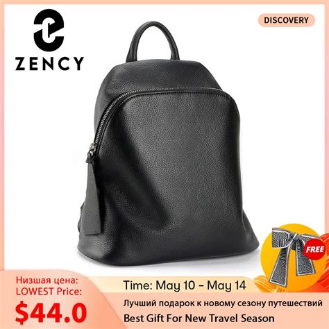 Zency Mochila De Piel De Vaca 100 Para Mujer Bolso De Viaje Vintage