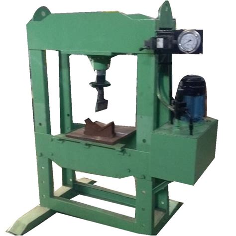 Mild Steel Motorized H Frame Hydraulic Press Automation Grade Semi