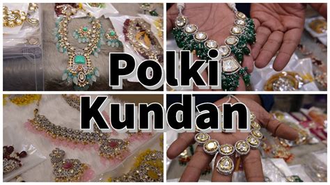 Polki Tayani Kundan Jewellery Wholesale Premium Kundan Jewellery