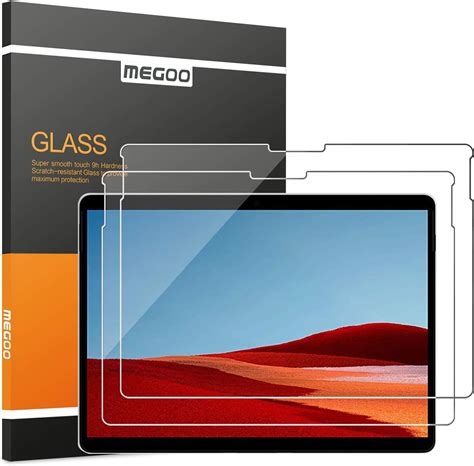 2 Pack MEGOO Tempered Glass Screen Protector For Microsoft Surface