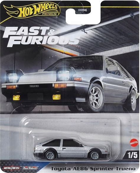 Купить HOT WHEELS PREMIUM TOYOTA AE SPRINTER TRUENO FAST FURIOUS отзывы фото и