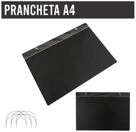 Prancheta Port Til Para Desenho T Cnico Na Cor Preta A Decora Dhome