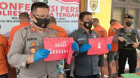 Polres Bangka Tengah Perketat Jalur Masuk Di Pelabuhan Sugaiselan